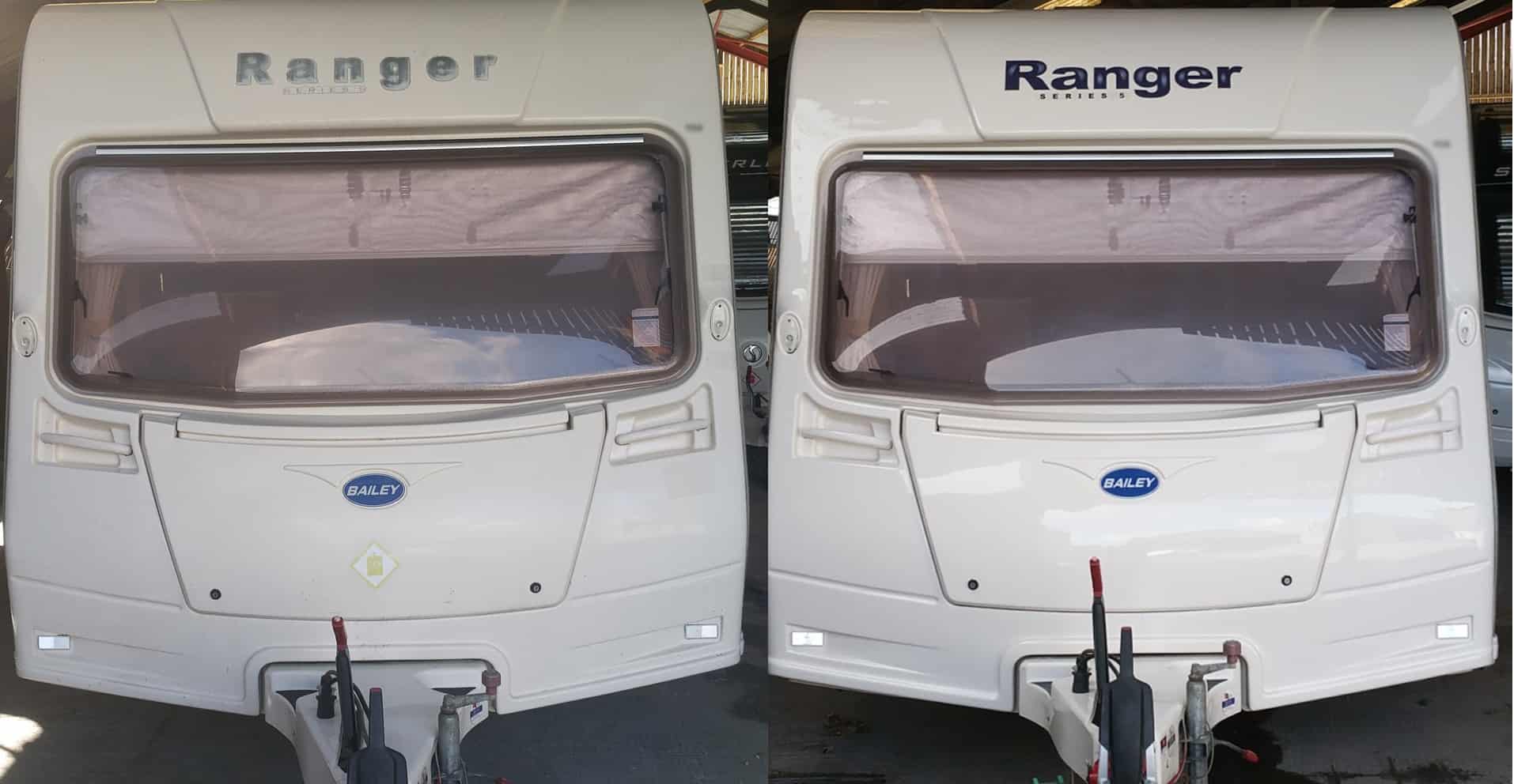 Bailey Ranger Series 5 Front Sticker Replacement and Polish