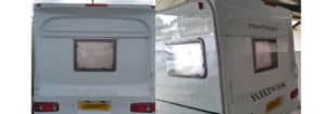 fleetwood heritage sticker replacement and caravan polish