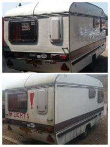 CI caravans international 1979 caravan restored and polished protected