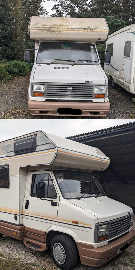 j reg talbot motorhome 1990s